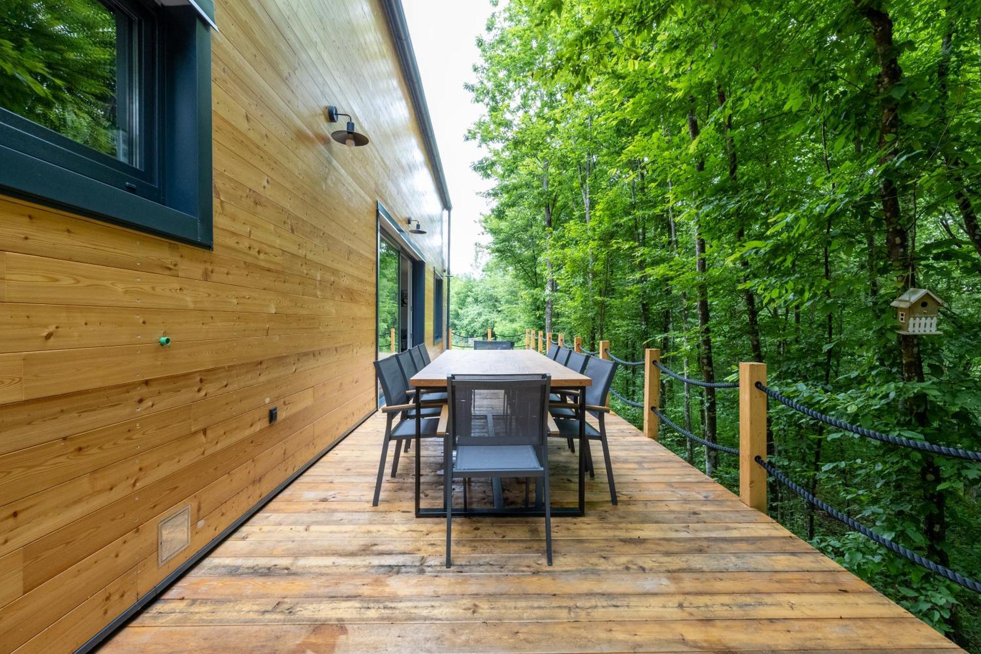 Appartamento Tree Elements Treehouse Retreat Slunj Esterno foto