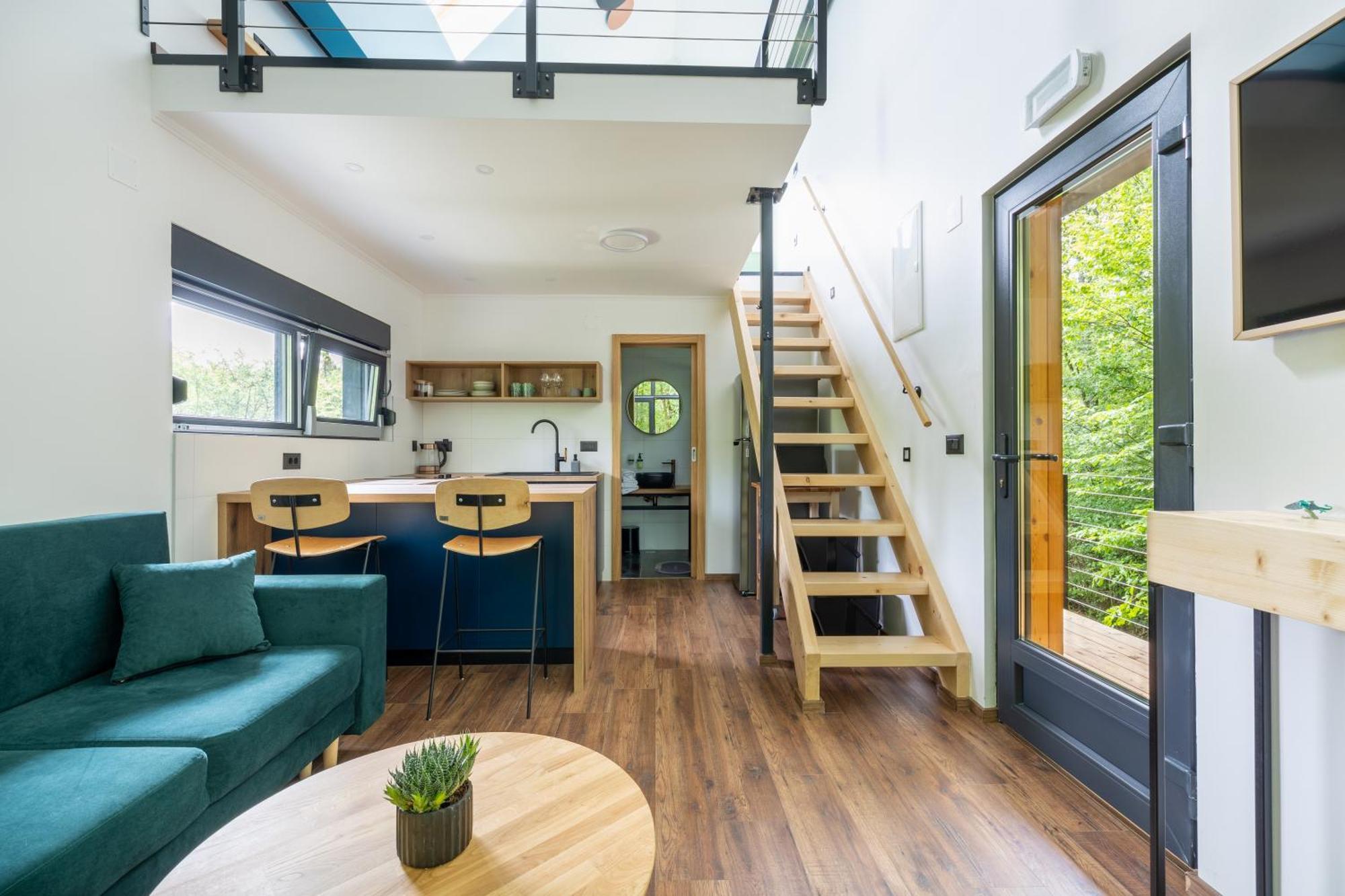 Appartamento Tree Elements Treehouse Retreat Slunj Esterno foto