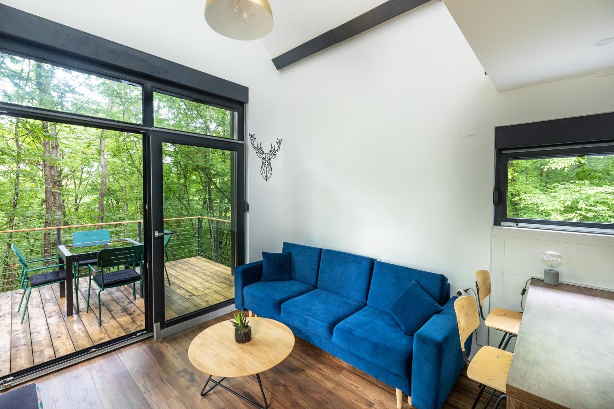 Appartamento Tree Elements Treehouse Retreat Slunj Esterno foto