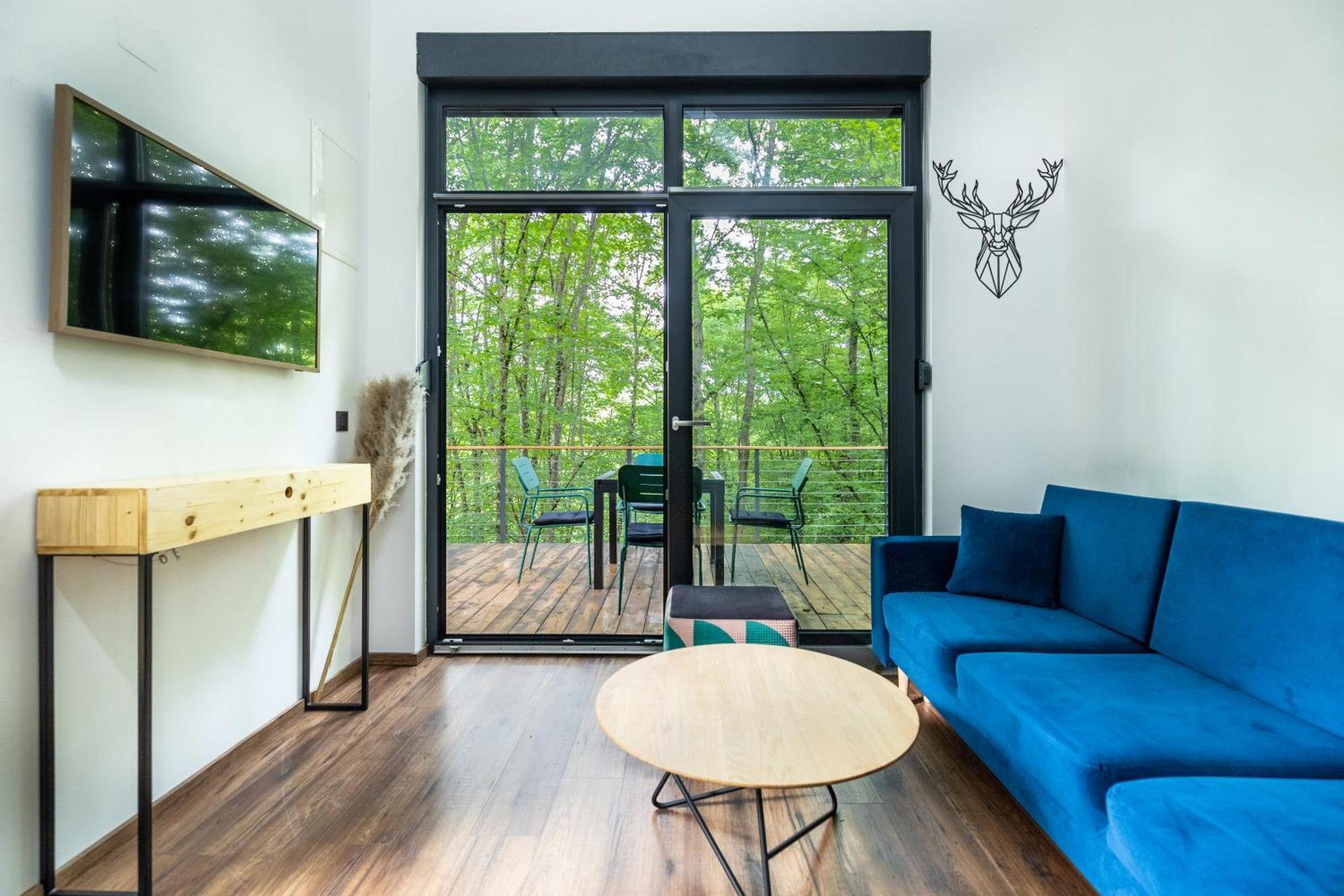 Appartamento Tree Elements Treehouse Retreat Slunj Esterno foto
