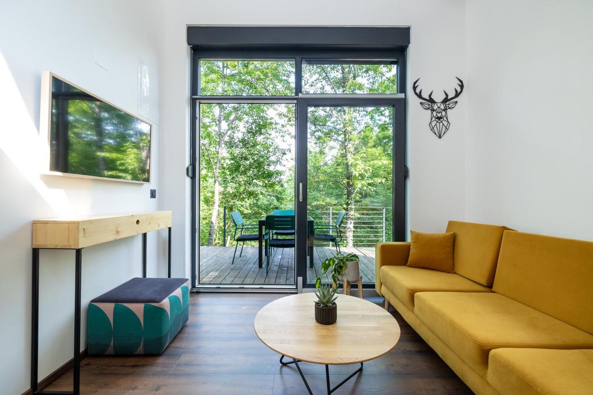 Appartamento Tree Elements Treehouse Retreat Slunj Esterno foto
