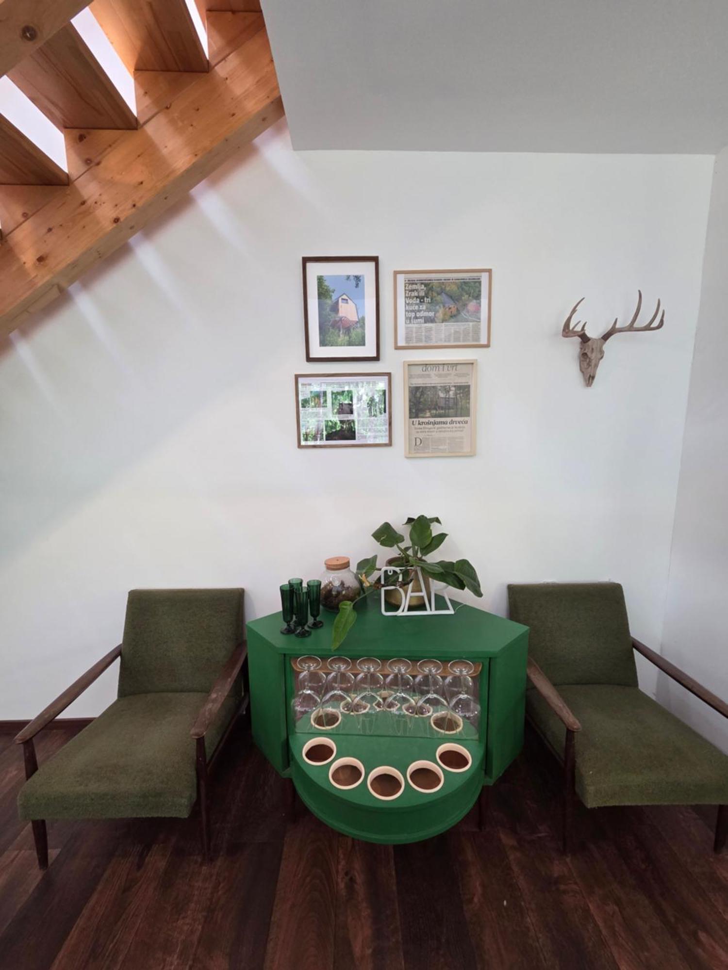 Appartamento Tree Elements Treehouse Retreat Slunj Esterno foto