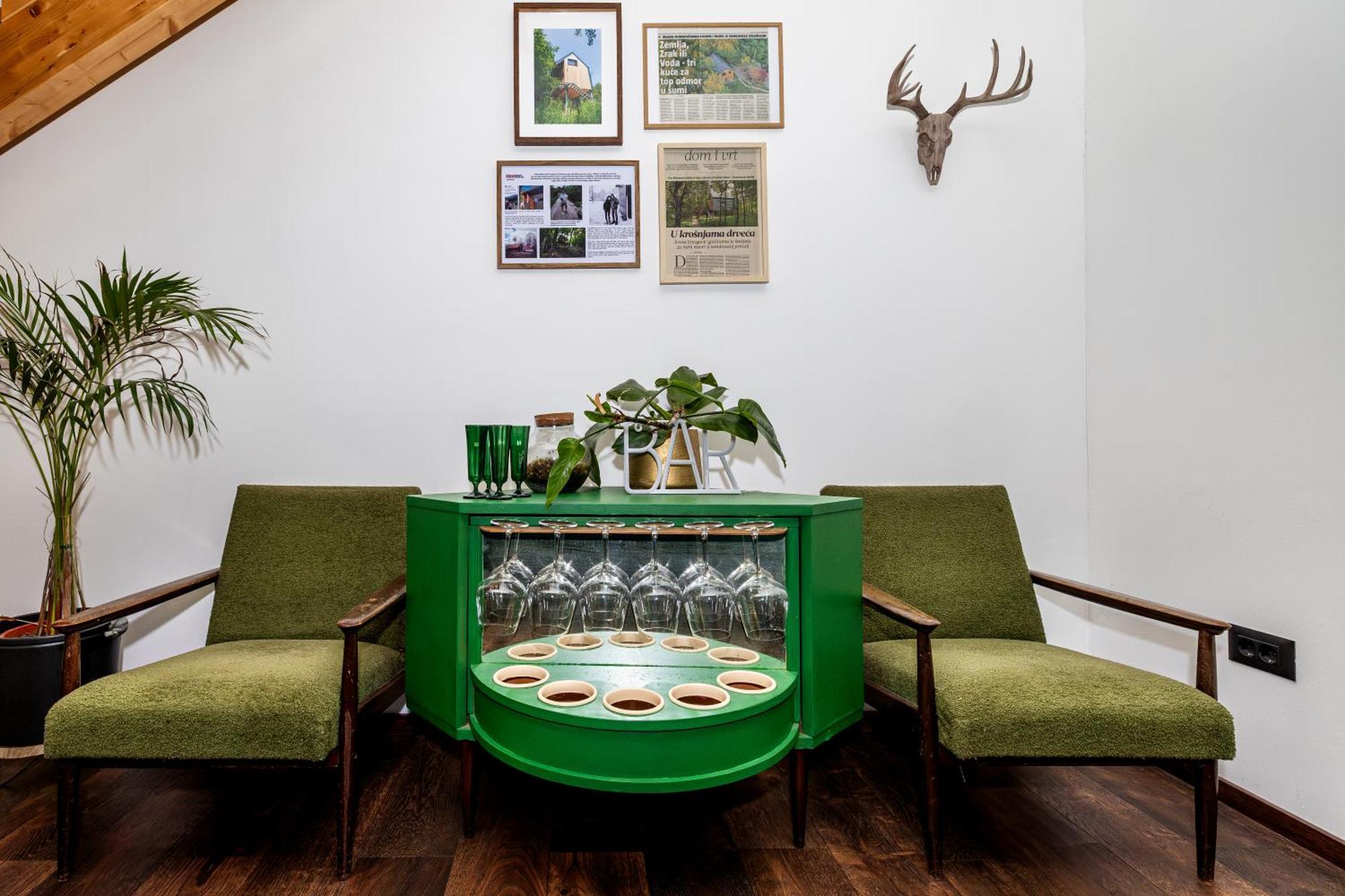 Appartamento Tree Elements Treehouse Retreat Slunj Esterno foto